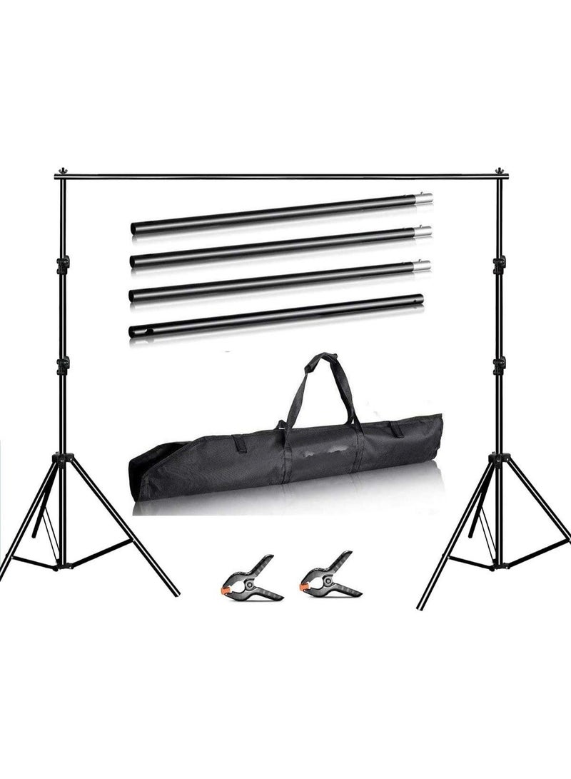 eWINNER Photographic Background Stand - 3m x 2.6m, 10ft x 8.5ft - Image 1